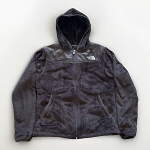The North Face Oso Jacket Womens‎ M Brown Fleece Full Zip Hoodie Gorpcore